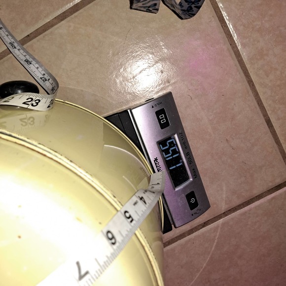 FABULOUS FIND! VINTAGE 1950s XL Metal Peoria Cake Plate Cake Carrier - Picture 10 of 10